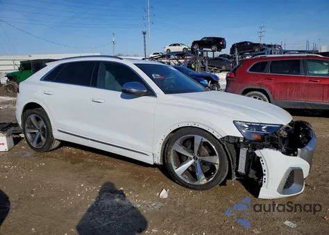 2024 Audi Sq8 Prestige z USA, uszkodzony, nr VIN WA1CWBF1XRD019873